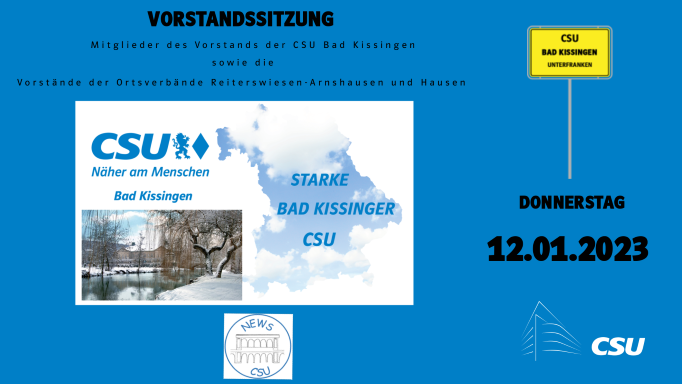 Vorstandsitzung 12.01.2023