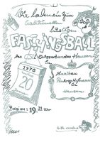 1978 Einladung Fasching